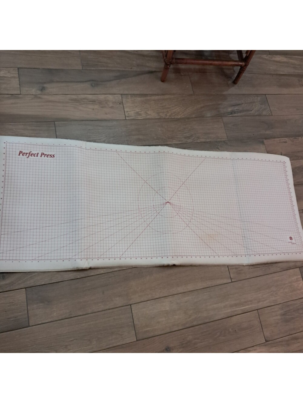 Vintage June Tailor Perfect Press Padded Mat 20"x 60"Sewing Grid Tailoring JT-15